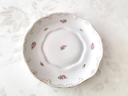 Regi Hólloháza porcelain baroque rose saucer 1 pc