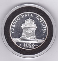 Hungary silver-plated metal commemorative medal replica
