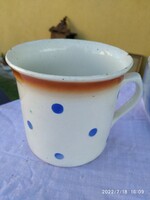Granite polka dot mug for sale!
