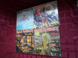 4db Iron Maiden Bakelit Lemez - Lp