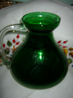 Zöld üveg kancsó 2.5 Liter