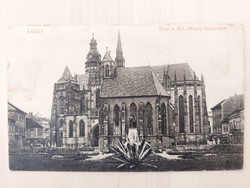 Kassa, cathedral with the chapel of Saint Michael, 1911, postcard