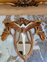 Art Nouveau style mirror ☆ also excellent as a gift ☆