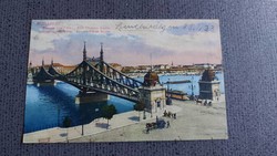 Antique postcard Ferenc József bridge