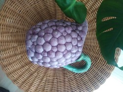 Ceramic tea spout, jug - blackberry shape
