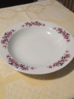 Old plain marked deep plate
