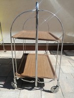 Art-deco bauhaus style folding cart in beautiful condition. Negotiable!