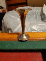 Interesting antique silver-plated vase (10x6 cm)