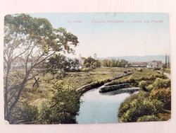 Poprád, landscape detail, 1913, postcard
