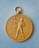 Lajos Berán: mafc Soproni group 1930-1940 medal