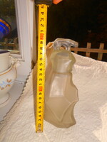 Maratott  üveg jéghegy tetején jegesmedve figura díszitéssel palack