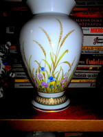 Particularly beautiful, kaiser vase nossek decor 17.5 cm high