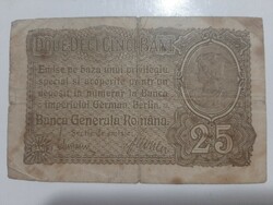 Román  25 bani 1917  Románia