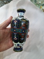 Old enamelled vase