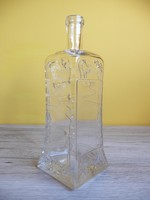 Szecessziós régi üveg