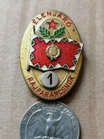 Military - leading squadron commander - 1/2 badge