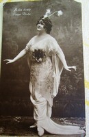 Ilonka Szoyer opera operetta prima donna heart artist photo sheet approx. 1904