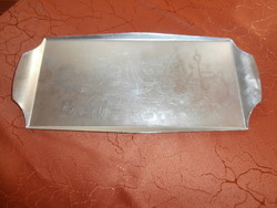 Retro balaton metal tray