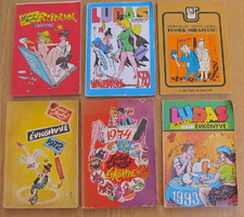 Ludas Matyi évkönyve - 1972, 1974, 1987, 1990, 1993, Tessék sóhajtani! L.M. kiskönyvtár