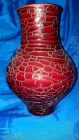 Zsolnay modern zsugormázas váza