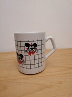 Zsolnay mickey mouse porcelain mug