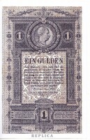 Austria replica 1 gulden/forint Austro-Hungarian gulden 1882 unc