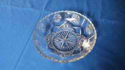 Old crystal bowl, offering