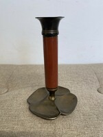 Copper standing candle holder a21