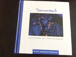 Sternenstaub, német nyelvű kis könyv, álmokról, vágyakról