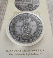 2022. Year ii. András's golden bull is a non-ferrous commemorative medal!