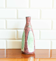 Retro kerámia váza – Kerezsi Gyöngyi iparművész kerámia