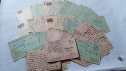 II. v.h. 90 darab tábori képeslap egy családhoz köthető 1940-1944