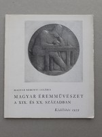 Modern Hungarian medal art - catalog