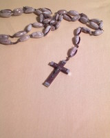 Rosary made of shells