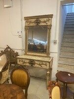 Velencei konzol tükörrel vintage