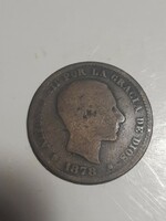 Spain 10 céntimos 1878 Barcelona