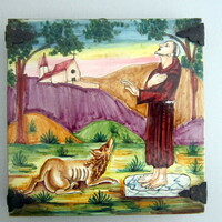 The story of Saint Francis of Assisi and the wolf of Gubbio