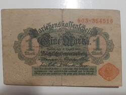 Németország második birodalmi  1 márka, mark 1914