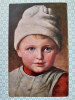 Old postcard 1919 paul wagner friedel art postcard