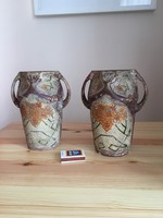 2 darab antik kerámia váza .