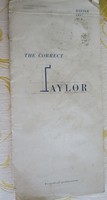 1947 Capable illustrated fashion magazine catalog Taylor contemporary advertising propaganda