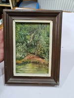 Oil picture frame