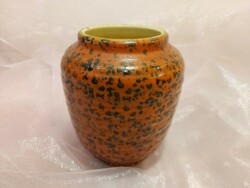 Tófej ceramic small vase