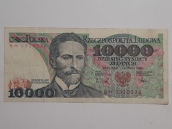 Poland 10000 zloty, zlotych 1988 Polish