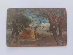 Old postcard 1903 postcard landscape