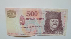 Régi ötszáz forint bankjegy pénz ingyenposta