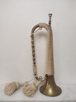 Antique brass trumpet horn wind instrument 831 5794