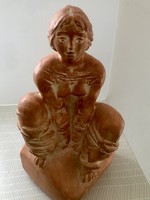 Valéria Tóth 27-cm rare figurine Tóth vali