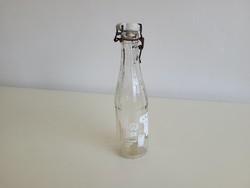 Old retro Husi soft drink bottle with buckle