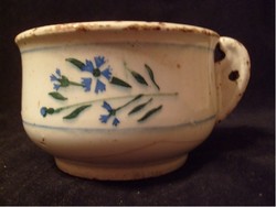 130-year-old comfrey cup with cornflowers, a rarity for sale